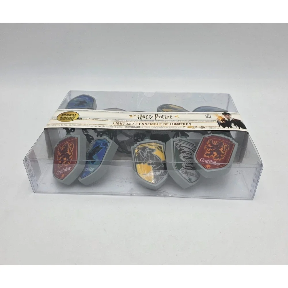 Harry Potter™ House Shield Crest Light Set Kurt Adler Christmas String
